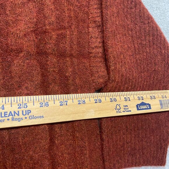 Madewell Sweater Womens 3X Brown Wool Alpaca Havener Pullover Sweater NI619 - Picture 5 of 8